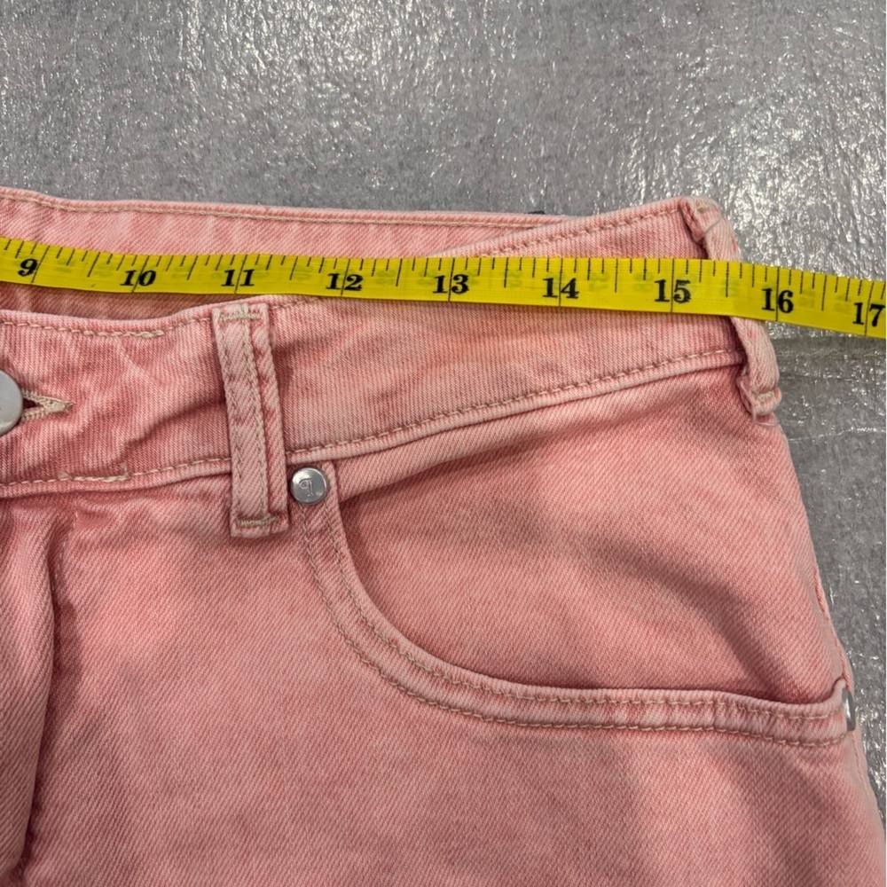 [W28Ins33”]Pilcro Light Orange Pink Wide leg Jeans - Picture 8 of 11